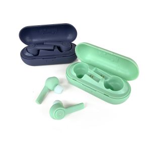 8 hours 10cm 45mAH OEM TWS Wireless Bluetooth Earbuds