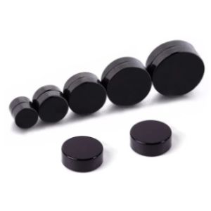 Black NdFeB Disc Magnet Size Customized Epoxy Coated Neodymium Magnets