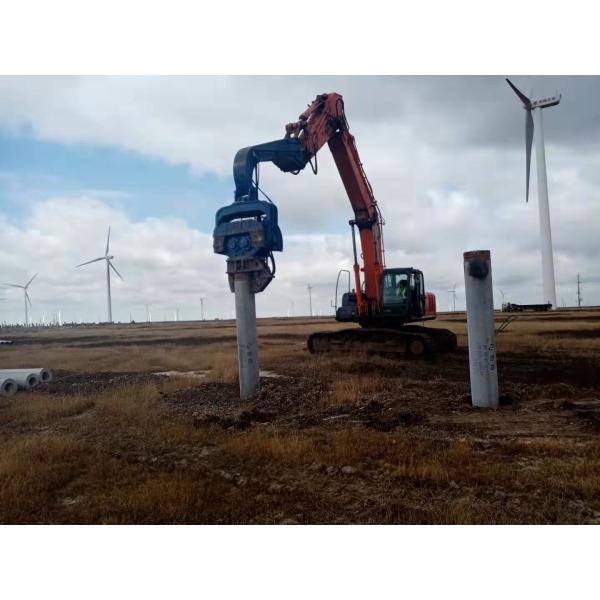Quality 372KN Vibro Pile Hammer: Solar Construction Piling, High Efficiency & Accurate Operation wholesale