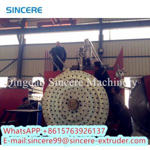 HDPE PPH PP Spiral Pipe Extrusion Line 200-1000kg/h