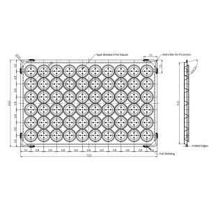 Rk Bakeware China Self Cutting Savoury Pie Tin Pallet Tray