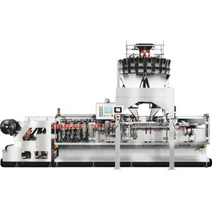 Horizontal Doypack Packing Machine Multi Function Electric Pneumatic Driven