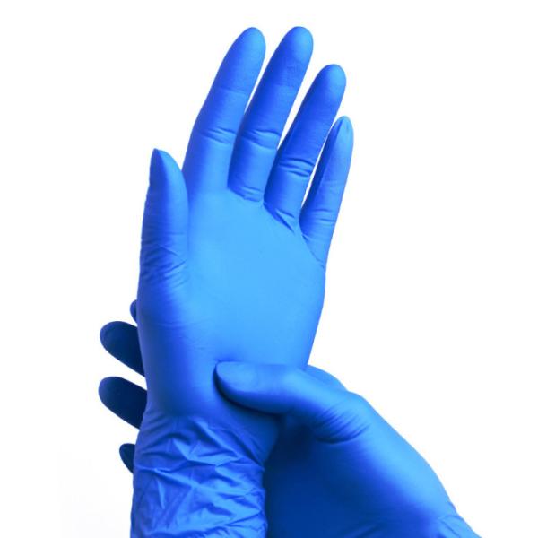 Quality Nitrile Disposable Medical Gloves High Elasticity Safe Without Side Effect wholesale