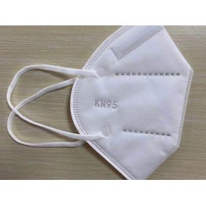 Disposable 4 Layer 80mmHg Folding KN95 Face Mask