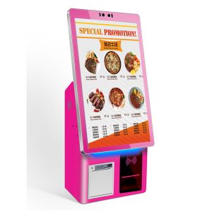 China Custom Color Self Service Kiosk 21.5 Inch Screen with Optional parts QR Code/RFID on sale China Custom Color Self Service Kiosk 21.5 Inch Screen with Optional parts QR Code/RFID on sale