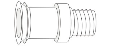 Asymtek 42-0028/7251117 FEMALE LUER LUG STYLE WITH 1/4 HEX TO 10-32 SMT Machine Spare Parts
