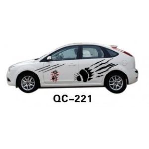 Decorative Designer Custom Car Body Sticker QC-221K