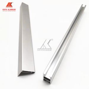 H Beam Extrusion 6063 Aluminium Alloy Profile Matt Silver Color