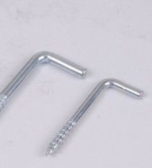Cheap Home Decorative Metal Screw Hooks Customized Size Wear Resistance for sale
