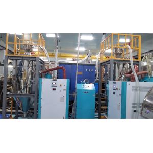 Stainless Steel Dehumidifying Hopper Dryer With 40-16000L Capacity