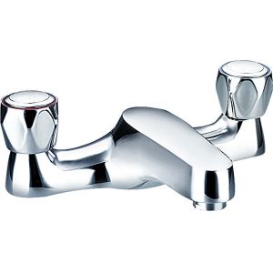 Cheap Sleek Modern Style Dual Handle Faucet With Ceramic Cartridge T8066 for sale