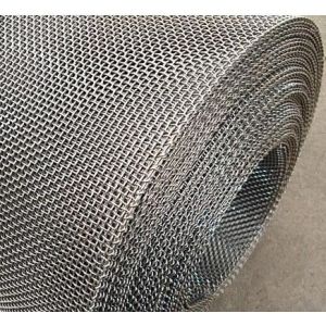 Coarse Stainless Steel Mesh, 4Mesh SS304 SS316 Woven 0.0472" Wire 48" Wide