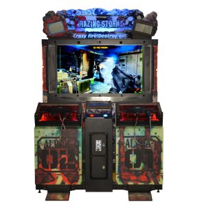Simulator Gun Shooting Arcade Machine / 55 Inches Target Shooting Arcade Game