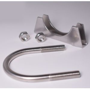 Custom Exhaust System Stainless Steel U Bolt Muffler Clamp with Metric