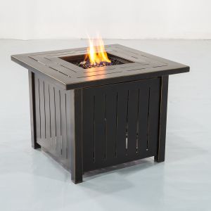 50,000 BTU Auto-Ignition Propane Outdoor Natural Gas Firepit For Garden Terrace