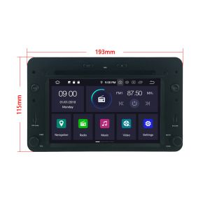 6.2" Screen OEM Style with DVD Deck For Alfa Romeo Spider 159 Brera 159