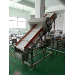 Auto Conveyor Metal Detector 4015 for foods inspection (inclined model with
