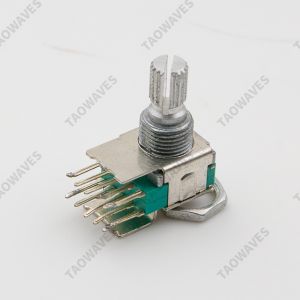 High-Durability Rotary Encoder with Reset Function and Accurate Control Knob for