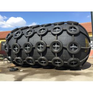 Inflatable Floating Yokohama Pneumatic Marine Rubber Fender With Chain Net