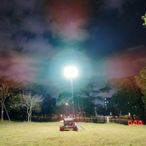 120W AC 90-305V Voltage LED Balloon Work Light Tower for Easy Quick Setup and