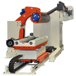 Stamping Processing Heavy Material Rack Sheet Metal Decoiler / Vibrating Feeder