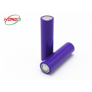 Cheap 18mm*65mm 3.7 V Lithium Ion Cell , 3.7 Rechargeable Lithium Battery Long Cycle Life for sale