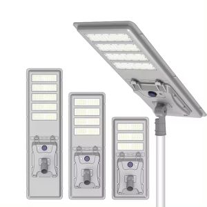 18V 36V All In One Solar Street Light 70Ra Aluminum LED Street Light Automated