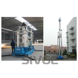 One Person Self Propelled Elevating Work Platforms 22m For Maintenance Service