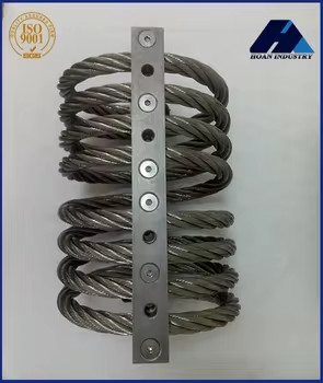 JGX-0648D-56A Advanced Spring Technology Wire Rope Vibration Isolator for