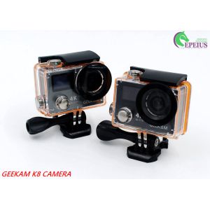 Anti Shake Dual LCD 1080P HD Action Camera 2.4G Remote Wifi With 170° Wide Angle