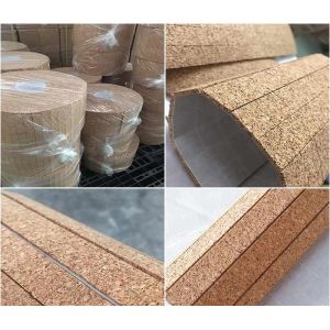 Glass Divider Protector Cork Blocks For Glass Protection Cork Mat Pads