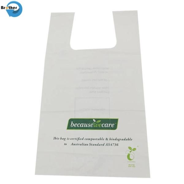 100% Biodegradable and Compostable Kitchen Waste Trash Bags on Roll Corn Starch