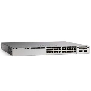 C9300-24T-E Network Switch with Multicast Routing Scale 000 and 16 IPv6 Routing