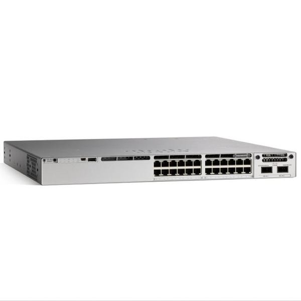 C9300-24T-E Network Switch with Multicast Routing Scale 000 and 16 IPv6 Routing