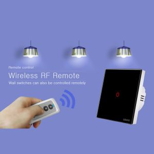 Plastic Shell Controller Smart Home Light Remote Control Switch with 4 Keys