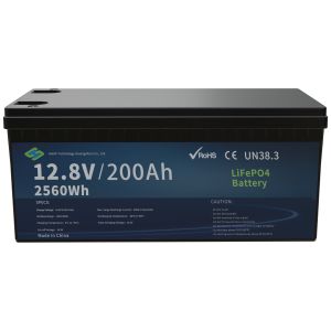Bluetooth 12V 200ah Lithium RV Battery Practical With Mobile APP