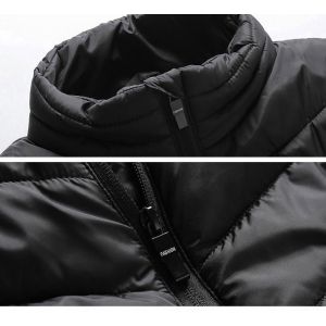 Winter Warm Thermal Rechargeable Usb Heated Full Zip Utility Warmer Padded