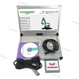 China For Yanmar YEDST Diagnostic Tool With CFC2 Laptop Diesel Engine Yanmar Excavator Tractor Marine Generator Diagnostic Tools on sale
