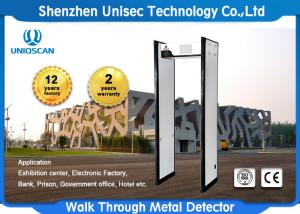 security check Walk through metal detector / Arched metal detector with high sensitivity UC700
