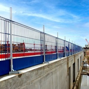 Stackable Edge Protection Barrier Space-Saving Design Efficient for Storage and