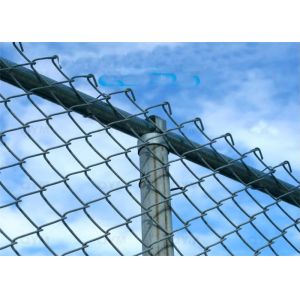 3.0mm Chain Link Fence Mesh Galvanized Diamond