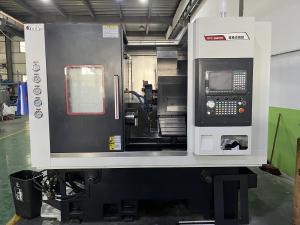 China High Precision Slant Bed CNC Lathe Machine With Imported Power Turret Power Head on sale