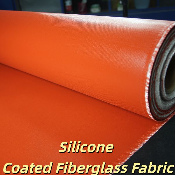 Quality High Temperature Resistant Double Sided Silicone Coated Fiberglass Fabric for Fire Retardant Applications wholesale