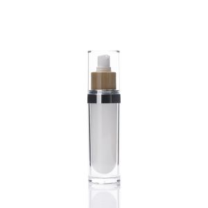 100ml bamboo airless pump bottles cosmetic eco-friendly Lotion Cream Cotainer