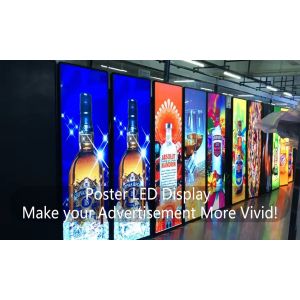 Cheap Aluminum Panel Advertisement LED Display with 1R1G1B Color Configuration for sale