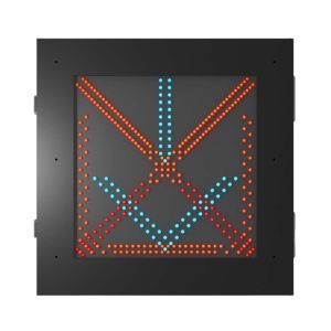 P10mm P16mm LED Lane Control Signs Parking Lot Exit Signs Signal