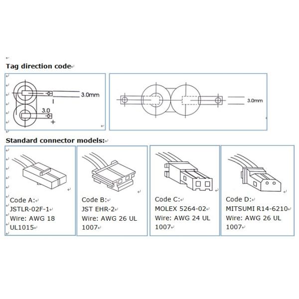 1200mAh Safety NIMH Rechargeable Battery Pack 7.2V Arc Shape , Small Battery Packs