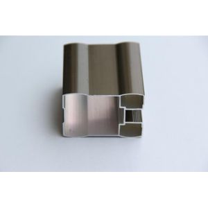 Powder Coated Aluminium Door Profiles High Precise And High Hardness