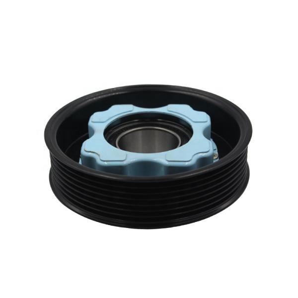 Car Fitment Audi 7SEU16C Auto AC Compressor Pulley Clutch Kit 7PK 120MM 12V for A8 4.2