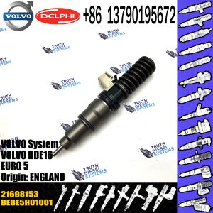 New Diesel Fuel Injector 21698153 BEBE5H01001 21698153 for VOL HDE16 EURO 5